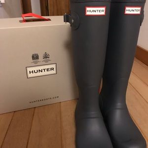 Women’s Original Tall Rain Boots Dark Slate size 7